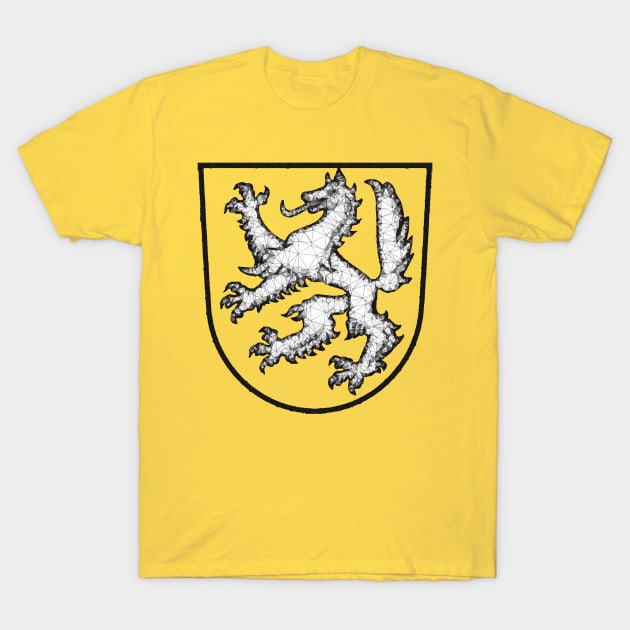 Low Poly Coat of Arms Transparent T-Shirt by TRIME